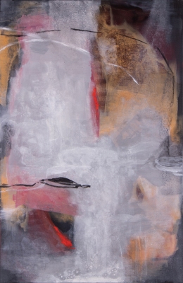 Neonrot I /  Diptychon 